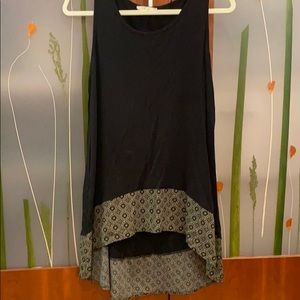 High low tank top